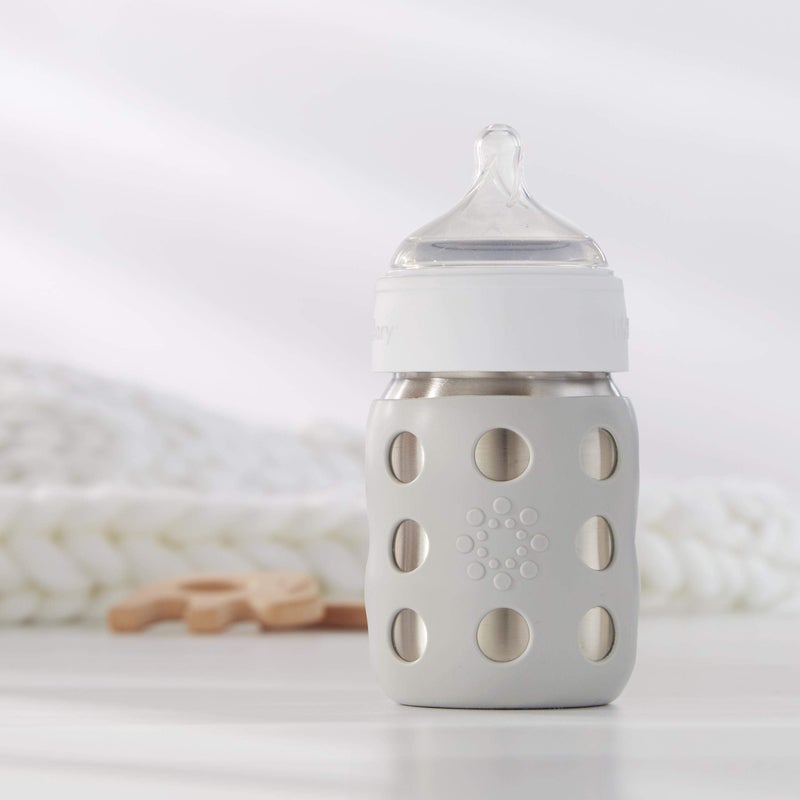 Lifefactory Stage 2 (3-6 Months) Wide Neck Silicone Nipple, 1-Pack,Clear,LG8626 - Image 3