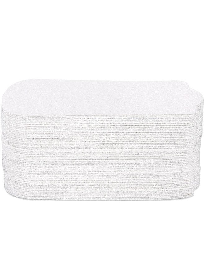 Pana® Brand Grit: 100 White Stainless Steel Pedi File Refill EZ-Strip Peel Pedicure Refill Pads (Size: 4" X 1.25”) Pedicure Foot File Sanding Foot Rasp Refill - Image 2