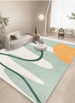 Merry Moments Modern Living Room Rug Soft Anti-slip Floor Carpet Contemporary Floor Rugs for Living Dining Room Bedroom Home Decor Linellae 160x230cm Type D, Rectangle  - Image 1