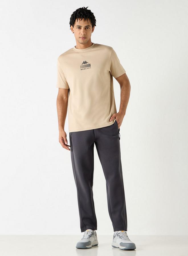 Kappa Logo Print T-shirt with Short Sleeves - Image 2