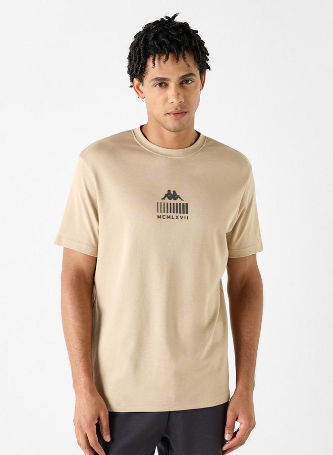 Kappa Logo Print T-shirt with Short Sleeves - Image 1