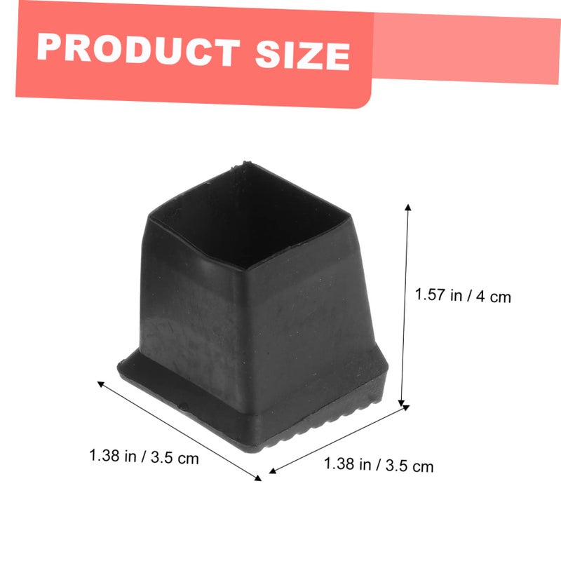 2 Pack Non Rubber Ladder Feet Covers For Enhanced Stability Safety Leg Pads Skid Accessories - Image 5