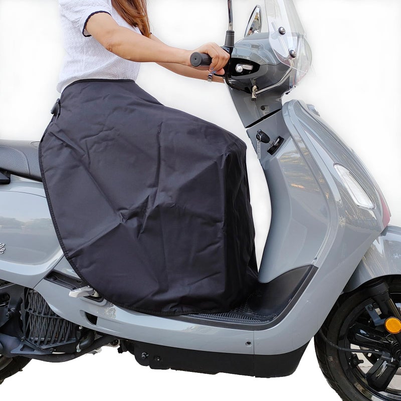 Pelucton Scooter Leg Cover Winter Waterproof Universal Scooter Leg Warmer Apron Leg Protector Windproof Leg Blanket Rain Cover for Motorbike