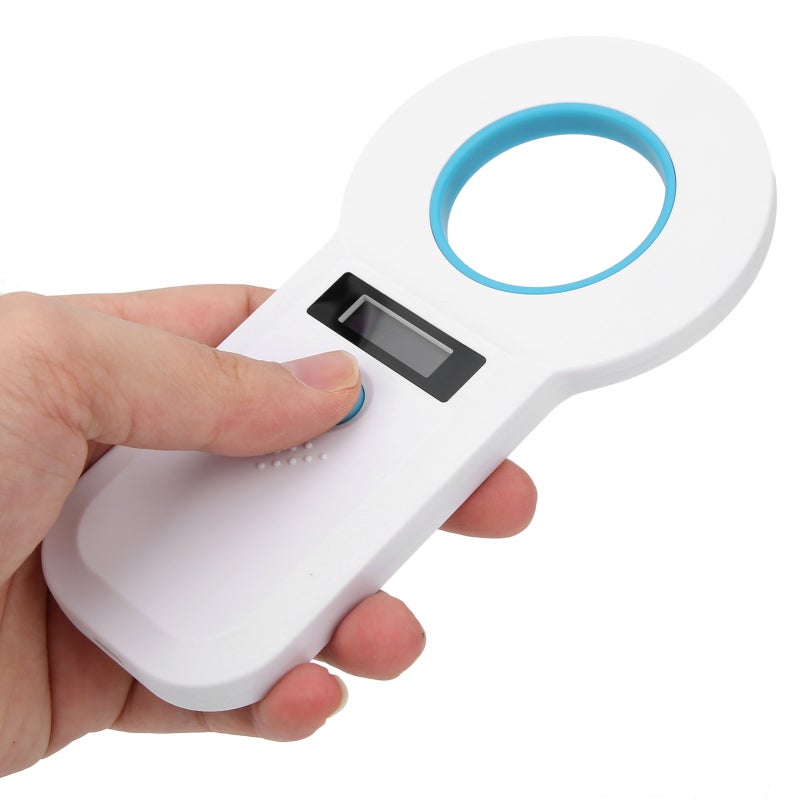 Pet Microchip Scanner 2.4In High-Brightness Display - USB Data Upload RFID Reader for Small Animal Management Traceability - Image 4