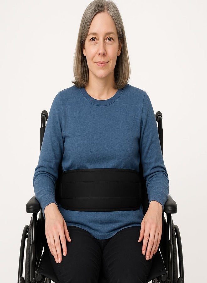 ZipSeven Adjustable Wheelchair Seat Belt 31"-75" Anti-Fall Lap Restraint Wheelchair Safety Harness Strap for Elderly, Obese, Disabled Patients to Prevent Sliding - Image 5