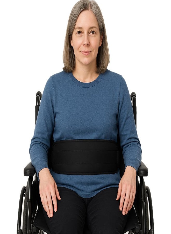 ZipSeven Adjustable Wheelchair Seat Belt 31"-75" Anti-Fall Lap Restraint Wheelchair Safety Harness Strap for Elderly, Obese, Disabled Patients to Prevent Sliding - Image 1