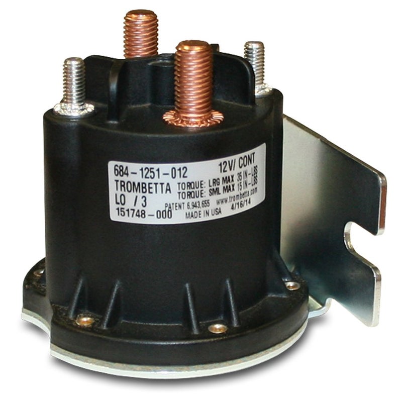 Trombetta 684-1251-012 12V Power Seal DC Contactor, 1 Pack - Image 1