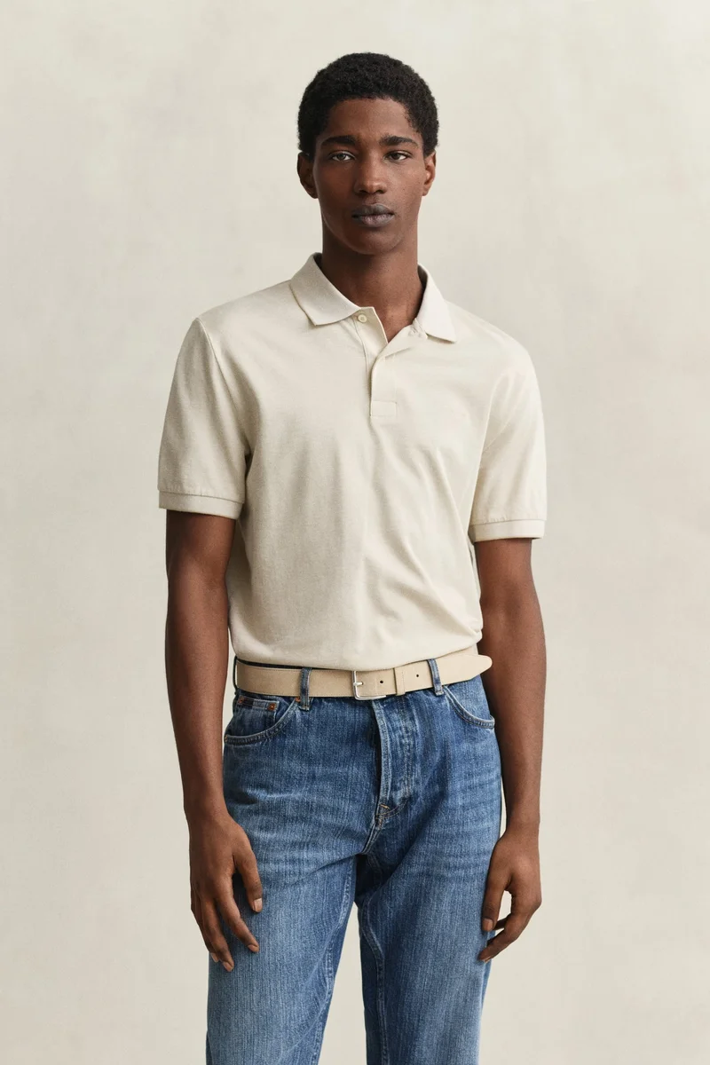 غانت Two Tone Short SleevePolo