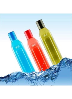 SKY Miami Unbreakable Pet Water Bottle Set Of 3 1000 Ml Multicolour  - Image 5