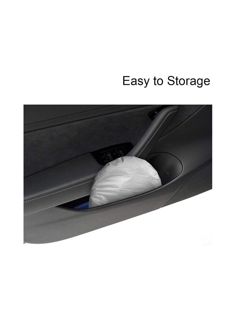 Tesla Model Y 3 Windshield Sunshade Folding Sun Visor Protector Shade Cover 2022 Upgrade