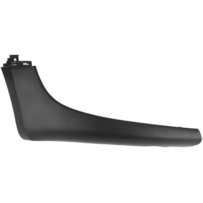 Luocute Front Bumper Lip Splitter Spoiler, Design Trim Bumper Wrap Angle Replacement for S F55 5 Doors Hatchback 2014-2021 (Right: 51117337814) - Image 1