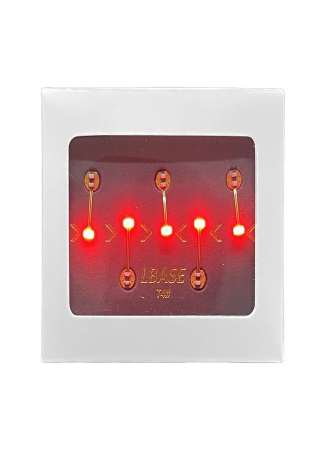 LBASE Wireless Magnetic Field Sensing LED Light Beads, for Gundam Model PG MG RG HG MGSD, for Lego Building Blocks, for Bandai (red x 5 Light Beads, T4) - Image 1