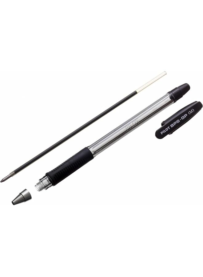بايلوت قلم حبر جاف من Bps Gp Mb أسود برأس مقاس 1.0 مم - Image 3