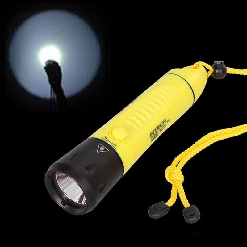 Bright LED Diving Flashlight Waterproof Underwater Torch for Outdoor Sport - Image 5