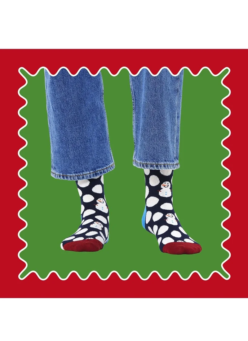 Happy Socks BIG DOT SNOWMAN SOCK