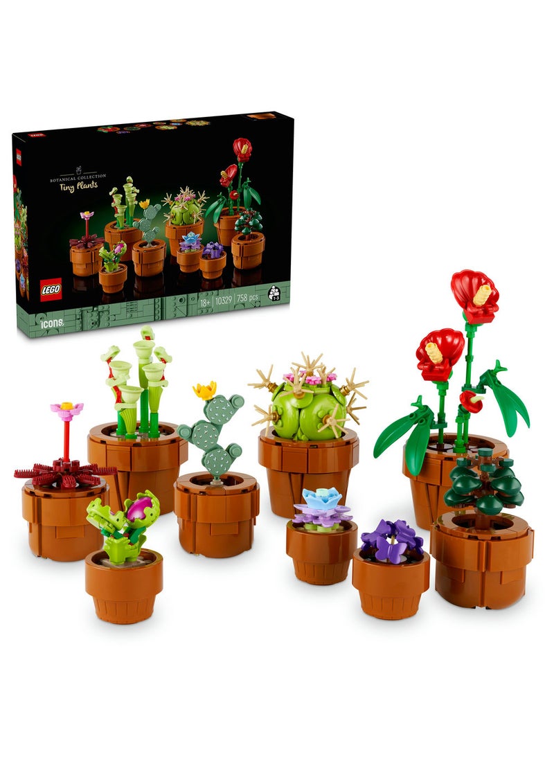 LEGO Botanicals Tiny Plants Building Set for Adults 10329 (758) Pieces  - Image 1