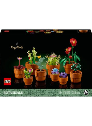 Botanicals Tiny Plants, Flowers Set for Adults 10329 (Age 18+, 758 Pieces) - view 2