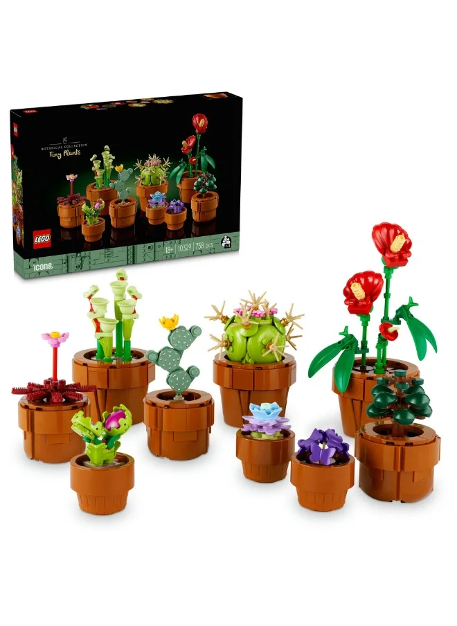 ليغو مجموعة بناء النباتات الصغيرة 10329 للبالغين من LEGO® Botanicals