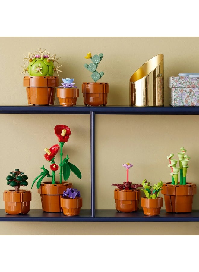 Botanicals Tiny Plants Building Set for Adults 10329 (758) Pieces