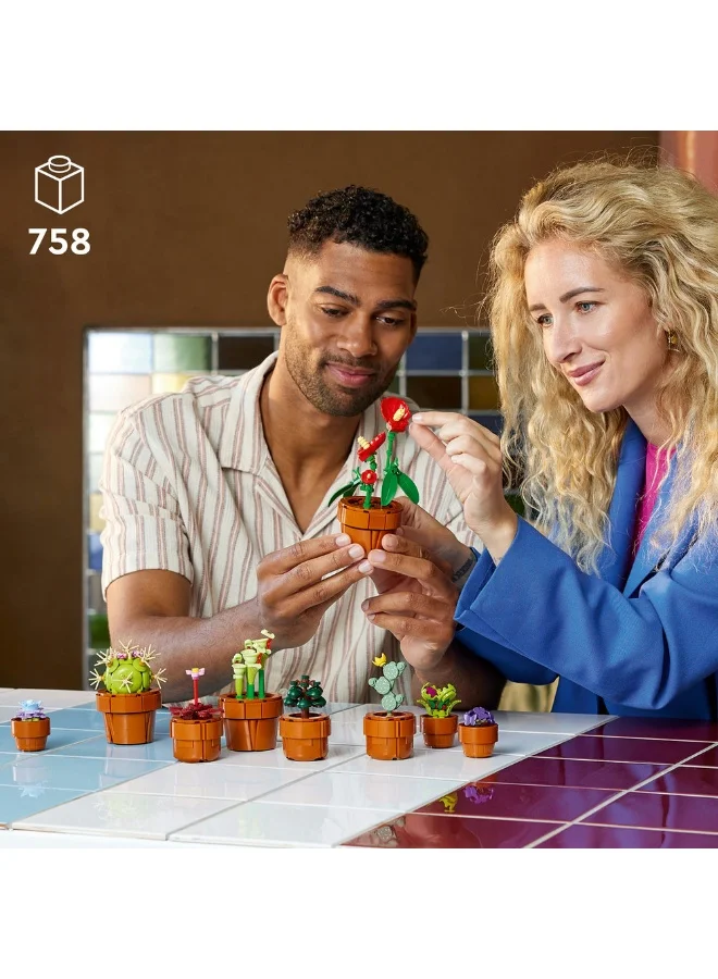 LEGO Botanicals Tiny Plants Building Set for Adults 10329 (758) Pieces