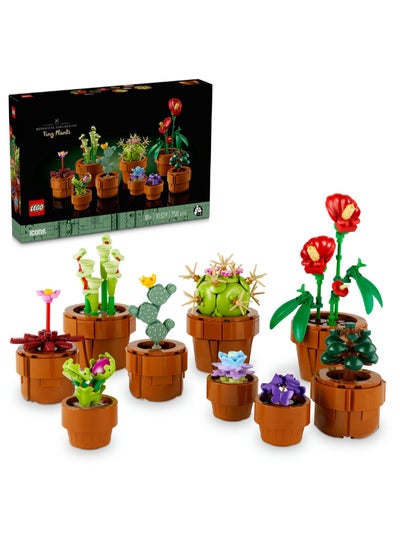 LEGO Botanicals Tiny Plants, Flowers Set for Adults 10329 (Age 18+, 758 Pieces)