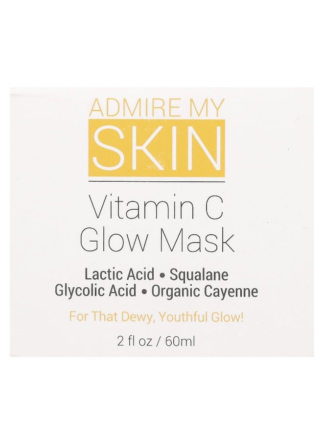 Admire My Skin Admire My Skin, Vitamin C Glow Beauty Mask, 2 fl oz (60 ml)  - Image 2