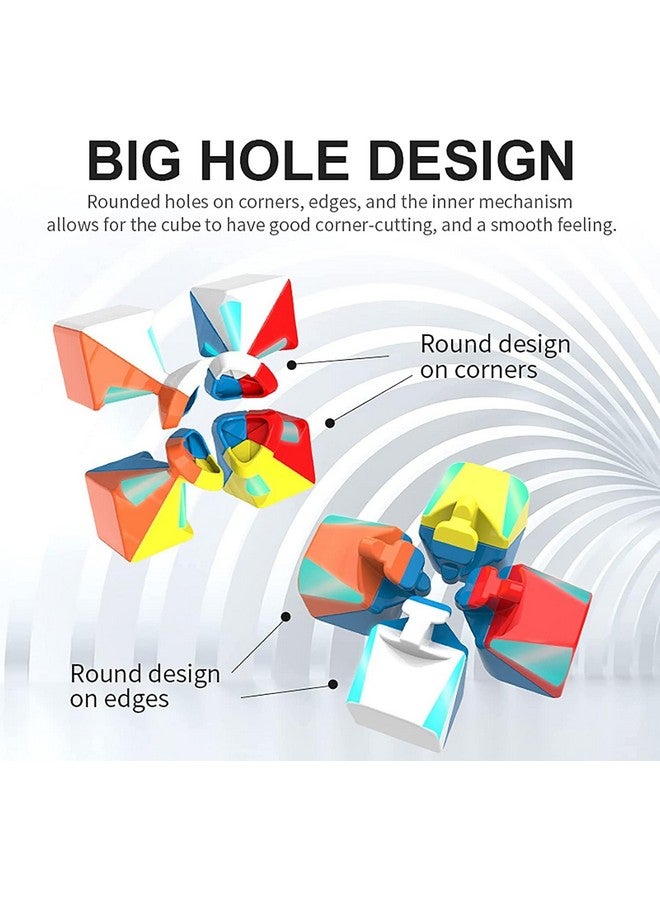 Toysbuddy Cube Puzzles 3x3 Stickerless Cube | Beginner Speedcube for Kids & Adults | Magic Speedy Stress Buster Brainstorming Puzzle - Image 5