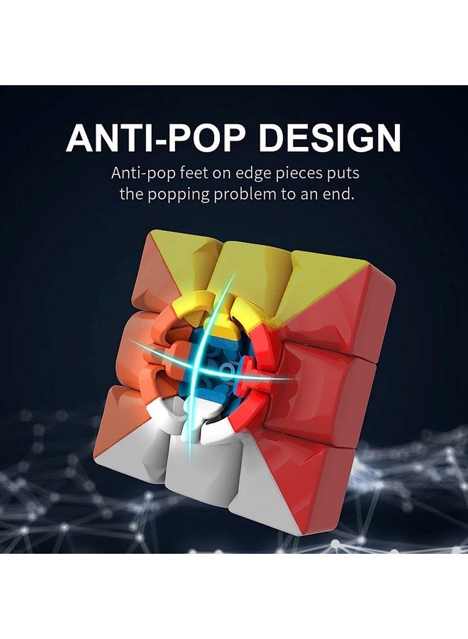 Toysbuddy Cube Puzzles 3x3 Stickerless Cube | Beginner Speedcube for Kids & Adults | Magic Speedy Stress Buster Brainstorming Puzzle - Image 4