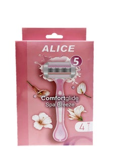 Alice Comfort Glide Spa Breeze + 4Razor Pink - pzsku/Z467368B0439C5FA353EAZ/45/_/1720356388/acd87e10-6518-4d00-830b-c4811b11a259