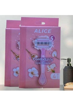 Alice Comfort Glide Spa Breeze + 4Razor Pink - pzsku/Z467368B0439C5FA353EAZ/45/_/1720356429/64169ef7-c0a3-4e09-a858-23260cdacd83