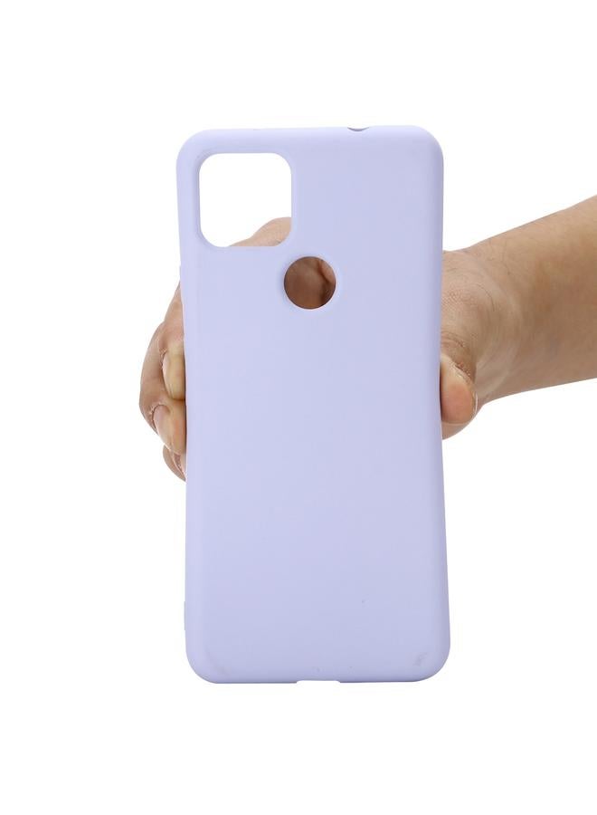 اس-توب جراب لهاتف Google Pixel 5A مصنوع من السيليكون السائل بلون سادة ومضاد للسقوط وغطاء كامل واقٍ - Image 3