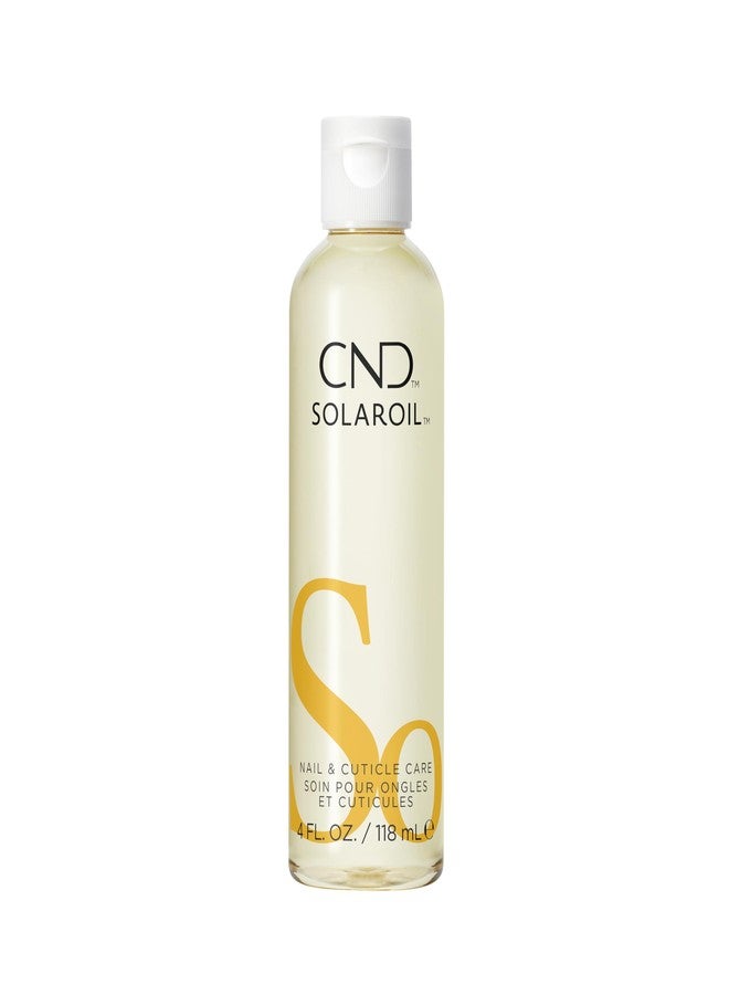 CND SolarOil Cuticle Oil, Natural Blend Of Jojoba, Vitamin E, Rice Bran and Sweet Almond Oils, Moisturizes and Conditions Skin, 4 fl oz - Image 1