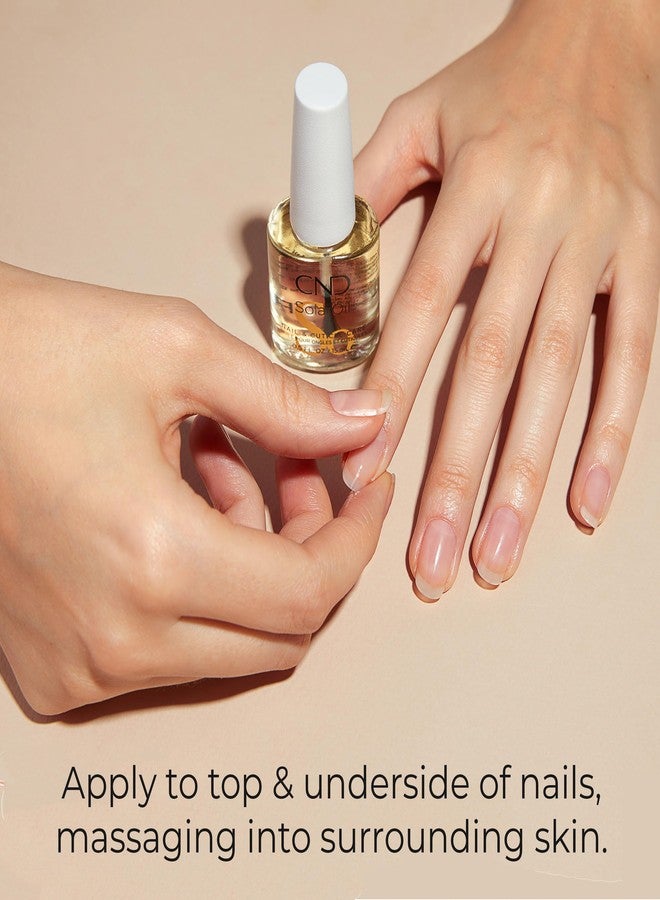 CND SolarOil Cuticle Oil, Natural Blend Of Jojoba, Vitamin E, Rice Bran and Sweet Almond Oils, Moisturizes and Conditions Skin, 4 fl oz - Image 5