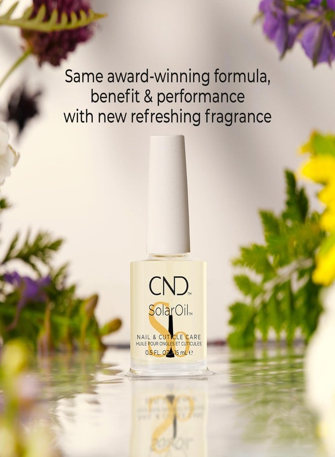 CND SolarOil Cuticle Oil, Natural Blend Of Jojoba, Vitamin E, Rice Bran and Sweet Almond Oils, Moisturizes and Conditions Skin, 4 fl oz - Image 3
