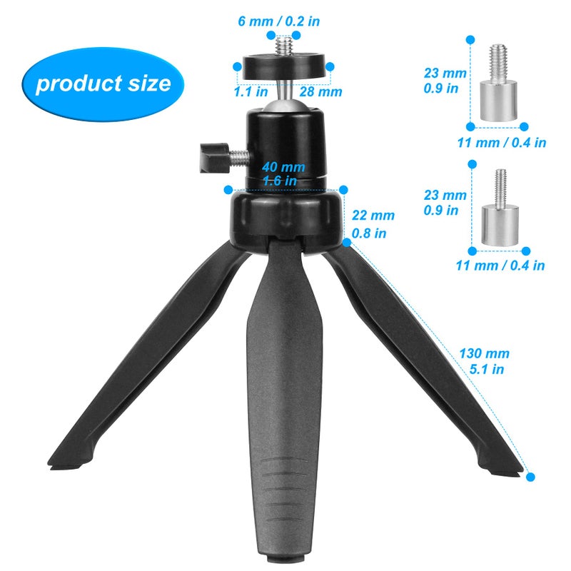 SoeKoa Mini Projector Tripod Mount Compatible with DR.J Upgrade, DBPOWER, Anker, AAXA Technologies, Artlii, LoongSon, APEMAN and Most Other Mini Projector - Image 4