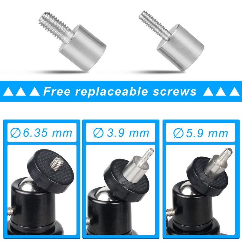 SoeKoa Mini Projector Tripod Mount Compatible with DR.J Upgrade, DBPOWER, Anker, AAXA Technologies, Artlii, LoongSon, APEMAN and Most Other Mini Projector - Image 3