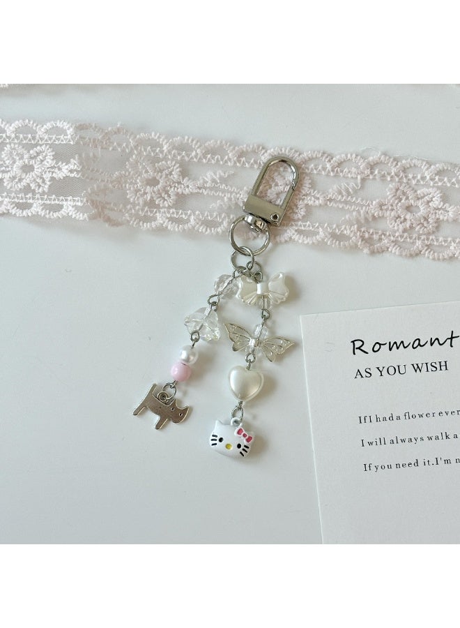 NIBEMINENT Phone Charm/ Chain Strap for Women Girls,Simple Fresh And Cute Cell Phone Case Lanyard Wrist Strap