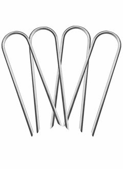 KASTWAVE Heavy-Duty Wind Stakes, for Trampolines and Tents, 11-inch Heavy Duty Stakes, Safe Ground Anchor Galvanized Steel Wind Stakes, U-Shaped Durable Windproof Ground Anchor  - Image 1