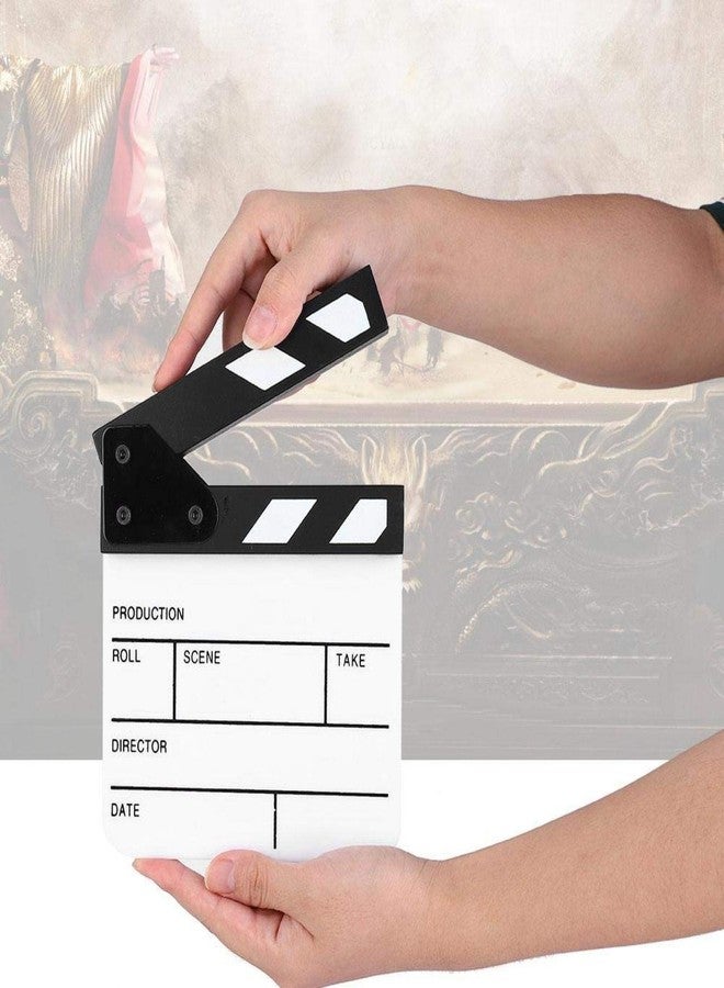 Vipxyc لوحة تصوير، لوحة تصوير صغيرة من الأكريليك مقاومة للماء، لوحة تصوير أفلام تلفزيونية مع دبوس أبيض لدعائم التصوير/الإعلان/ديكور المنزل (لوحة بيضاء سوداء وبيضاء PAV1BWE3S، أزرق) - Image 5
