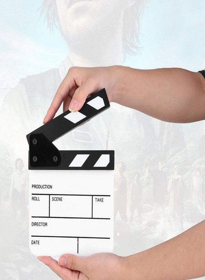 Vipxyc لوحة تصوير، لوحة تصوير صغيرة من الأكريليك مقاومة للماء، لوحة تصوير أفلام تلفزيونية مع دبوس أبيض لدعائم التصوير/الإعلان/ديكور المنزل (لوحة بيضاء سوداء وبيضاء PAV1BWE3S، أزرق) - Image 4