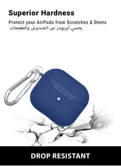 huanmate Stylish Silicone Case Cover For Apple AirPods 3 (3rd generation) Blue  - Image 4