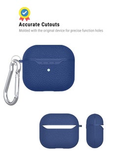 huanmate Stylish Silicone Case Cover For Apple AirPods 3 (3rd generation) Blue  - Image 5
