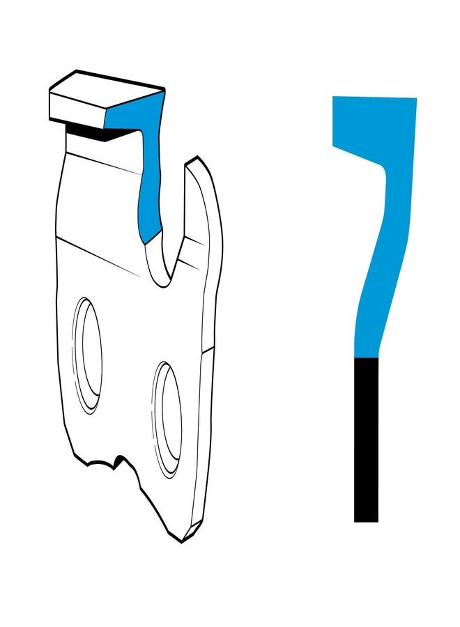 OREGON 72LPX105G 105 Drive Link Super 70 Chisel Chain, 3/8-Inch,Black - Image 2