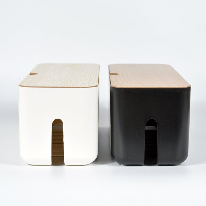Wire Storage Box Power Cord Plug-In Board Storage Box Hub Charging Data Cable Power Socket Organizer Cable Box - Image 5