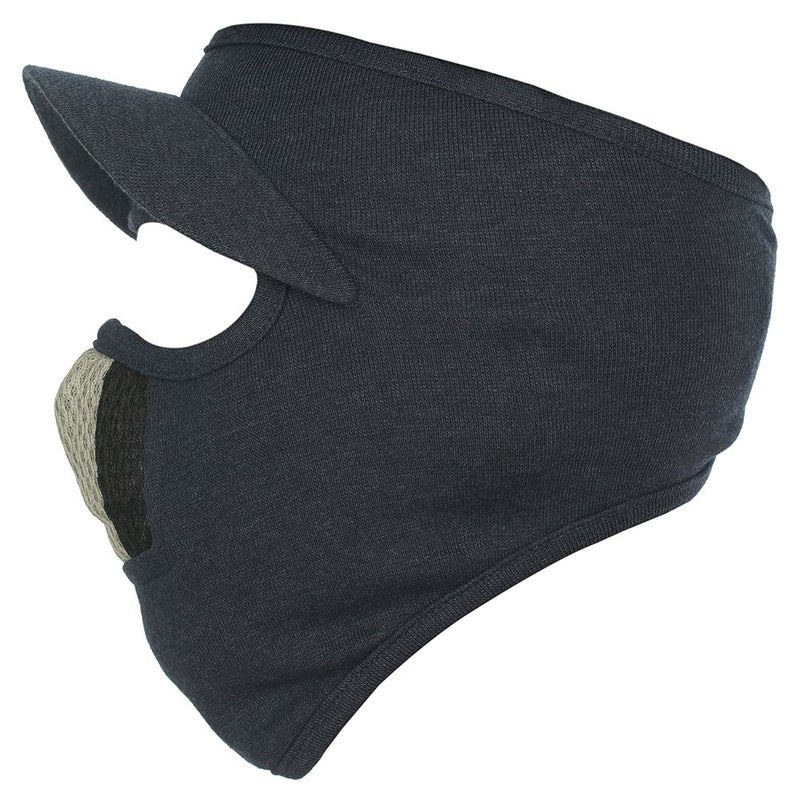 H-Store Unisex Lycra Cap Face Mask (Gery , Blue, M) - Image 2