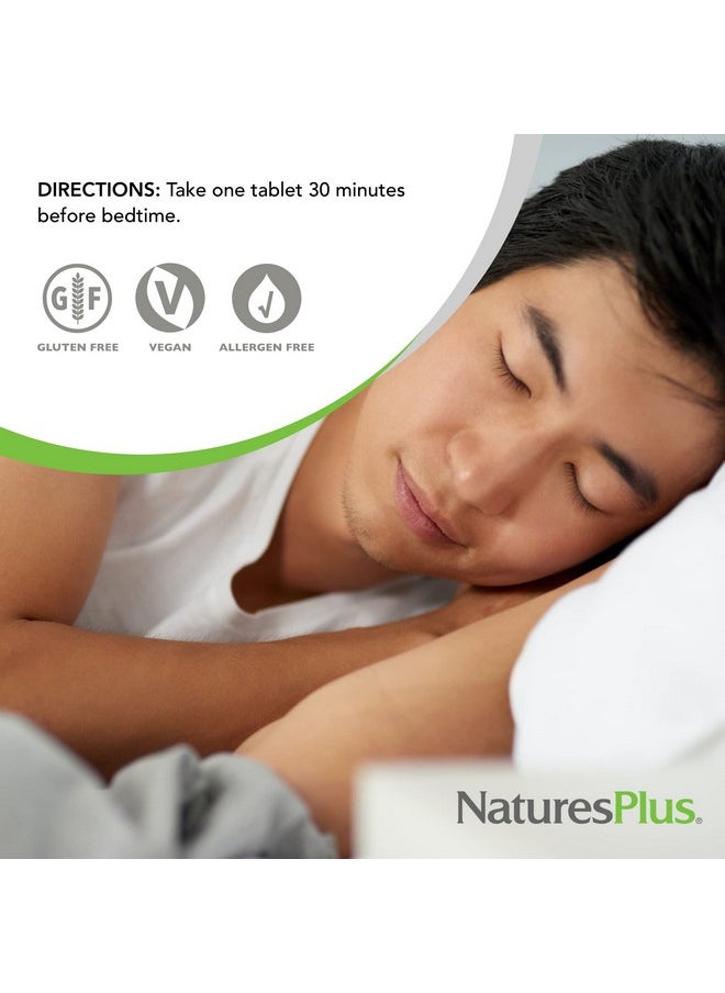 ناتشرز بلاس - Natures Plus Melatonin 3 mg - 90 قرصًا سريع المفعول - يدعم النوم المريح والجهاز المناعي الصحي والحدة العقلية - نباتي وخالي من الجلوتين - 90 وجبة - Image 1