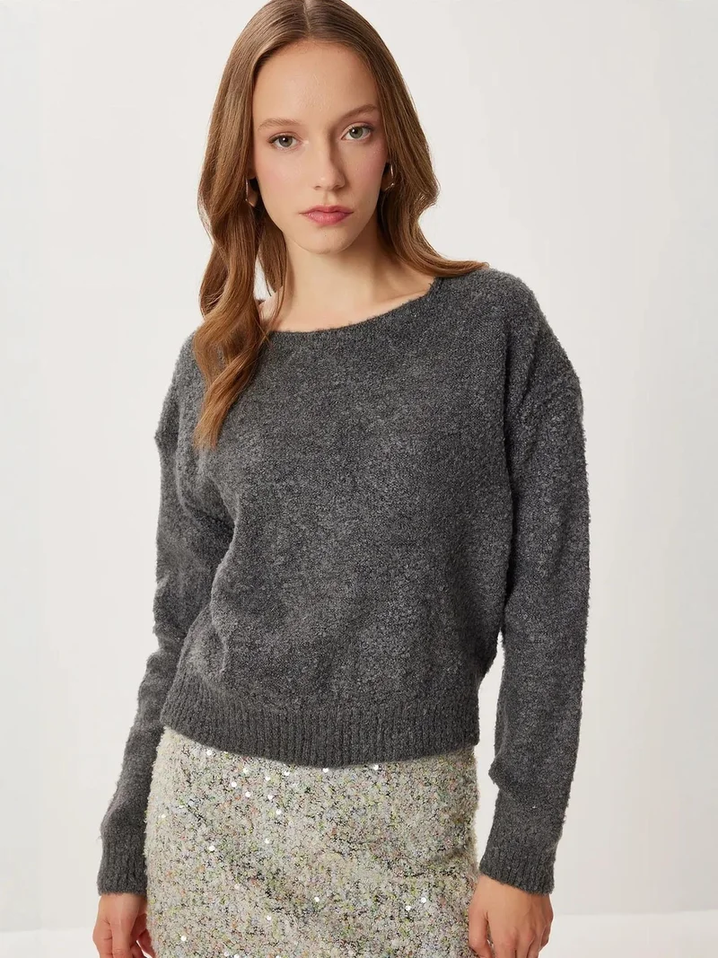 Lovely Istanbul ISTANBUL Soft Textured Knit Sweater