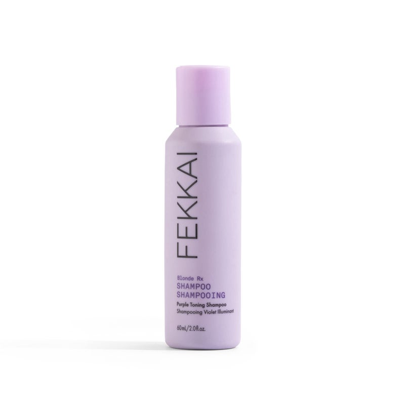 Fekkai Blonde Rx Purple Shampoo - 2 oz - Leaves Hair 3X Stronger with 67% Less Breakage - Free of Sulfates, Parabens, Phthalates - Vegan, Cruelty-Free - Image 1