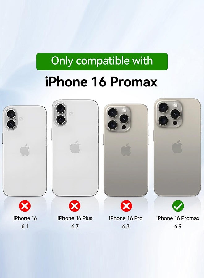 Tersely [3-Pack] Privacy Screen Protector for iPhone 16 Pro Max (6.9inch) with Installation Alignment Frame,Edge to Edge Protection Full Cover Private Anti-Spy Case-Friendly Curved - Image 2