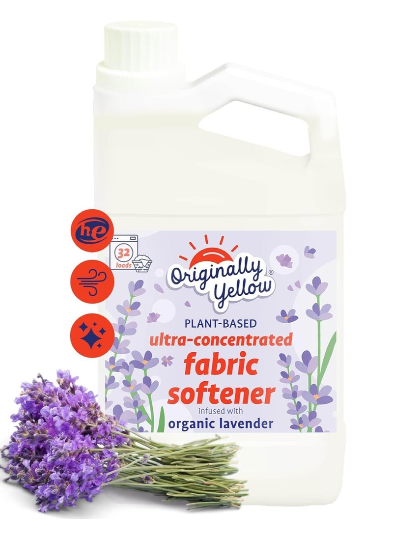 OOriginally Yellow Fabric Softener organic Lavender 947 ml